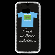 Coque HTC One M8s Médecin Bonus offensif-défensif Noir 2