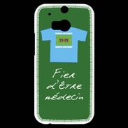 Coque HTC One M8s Médecin Bonus offensif-défensif Vert 2