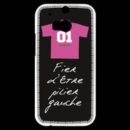 Coque HTC One M8s Pilier gauche Bonus offensif-défensif Noir