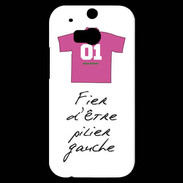 Coque HTC One M8s Pilier gauche Bonus offensif-défensif Blanc