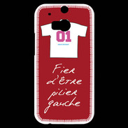 Coque HTC One M8s Pilier gauche Bonus offensif-défensif Rouge