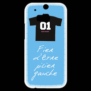 Coque HTC One M8s Pilier gauche Bonus offensif-défensif Bleu 2