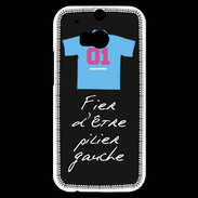 Coque HTC One M8s Pilier gauche Bonus offensif-défensif Noir 2