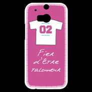 Coque HTC One M8s Talonneur Bonus offensif-défensif Rose