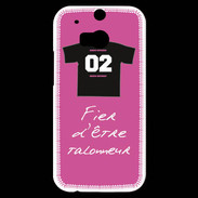 Coque HTC One M8s Talonneur Bonus offensif-défensif Rose 2