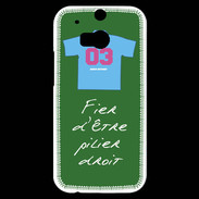 Coque HTC One M8s Pilier droit Bonus offensif-défensif Vert 2