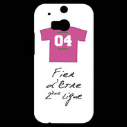 Coque HTC One M8s Deuxième ligne G Bonus offensif Blanc