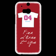 Coque HTC One M8s Deuxième ligne G Bonus offensif Rouge