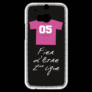 Coque HTC One M8s Deuxième ligne D Bonus offensif Noir