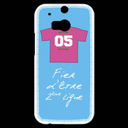 Coque HTC One M8s Deuxième ligne D Bonus offensif Bleu