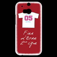 Coque HTC One M8s Deuxième ligne D Bonus offensif Rouge