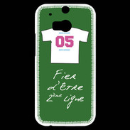 Coque HTC One M8s Deuxième ligne D Bonus offensif Vert