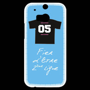Coque HTC One M8s Deuxième ligne D Bonus offensif Bleu 2