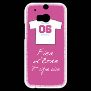 Coque HTC One M8s Troisième ligne G Bonus offensif-défensif Rose