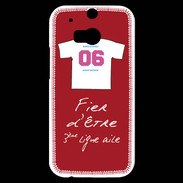 Coque HTC One M8s Troisième ligne G Bonus offensif-défensif Rouge