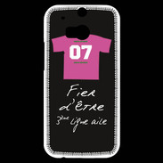 Coque HTC One M8s Troisième ligne D Bonus offensif-défensif Noir
