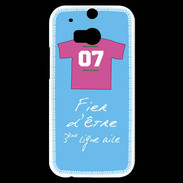 Coque HTC One M8s Troisième ligne D Bonus offensif-défensif Bleu