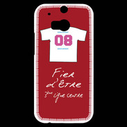 Coque HTC One M8s Troisième ligne centre Bonus offensif-défensif Rouge
