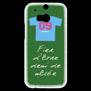 Coque HTC One M8s Demi de mêlée Bonus offensif-défensif Vert 2