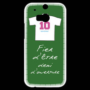 Coque HTC One M8s Demi d'ouverture Bonus offensif-défensif Vert