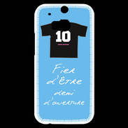 Coque HTC One M8s Demi d'ouverture Bonus offensif-défensif Bleu 2
