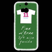 Coque HTC One M8s 3/4 aile gauche Bonus offensif-défensif Vert