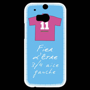 Coque HTC One M8s 3/4 aile gauche Bonus offensif-défensif Bleu