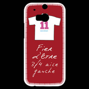 Coque HTC One M8s 3/4 aile gauche Bonus offensif-défensif Rouge