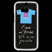 Coque HTC One M8s 3/4 aile gauche Bonus offensif-défensif Noir 2