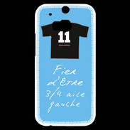Coque HTC One M8s 3/4 aile gauche Bonus offensif-défensif Bleu 2
