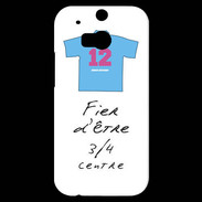 Coque HTC One M8s 3/4 centre G Bonus offensif-défensif Blanc 2
