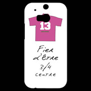 Coque HTC One M8s 3/4 centre D Bonus offensif-défensif Blanc