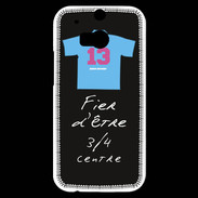 Coque HTC One M8s 3/4 centre D Bonus offensif-défensif Noir 2