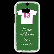 Coque HTC One M8s 3/4 centre D Bonus offensif-défensif Vert