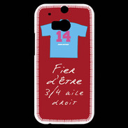 Coque HTC One M8s 3/4 aile droit Bonus offensif-défensif Rouge 2