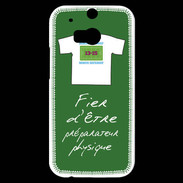 Coque HTC One M8s Préparateur physique Bonus offensif-défensif Vert