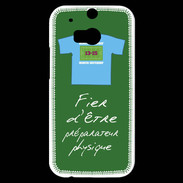 Coque HTC One M8s Préparateur physique Bonus offensif-défensif Vert 2