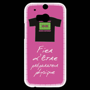 Coque HTC One M8s Préparateur physique Bonus offensif-défensif Rose 2
