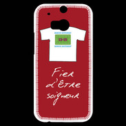 Coque HTC One M8s Soigneur Bonus offensif-défensif Rouge
