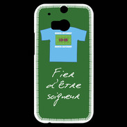 Coque HTC One M8s Soigneur Bonus offensif-défensif Vert 2