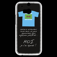 Coque HTC One M8s Moi je l'ai épousé Bonus offensif-défensif Noir 2