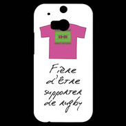 Coque HTC One M8s Supporters Bonus offensif-défensif Blanc