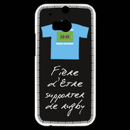 Coque HTC One M8s Supporters Bonus offensif-défensif Noir 2