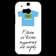 Coque HTC One M8s Supporters Bonus offensif-défensif Blanc 2