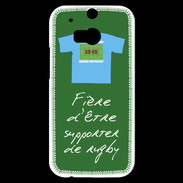 Coque HTC One M8s Supporters Bonus offensif-défensif Vert 2