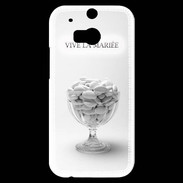 Coque HTC One M8s Vive les mariées PR 
