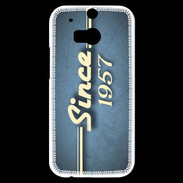 Coque HTC One M8s Since 1957 Bleu