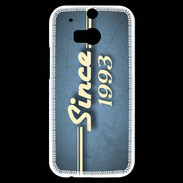 Coque HTC One M8s Since 1993 Bleu