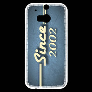 Coque HTC One M8s Since 2002 Bleu