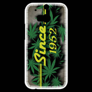 Coque HTC One M8s Since cannabis 1952